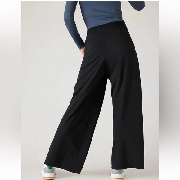 Athleta Brooklyn Heights High Rise Wide Leg Pants - Picture 3 of 11